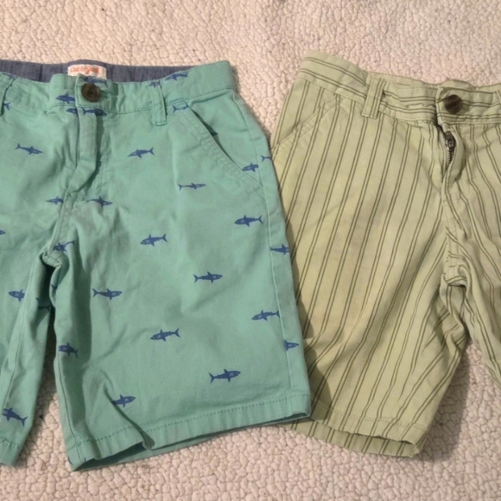 Cat & Jack Green Lightweight Shorts for Summer